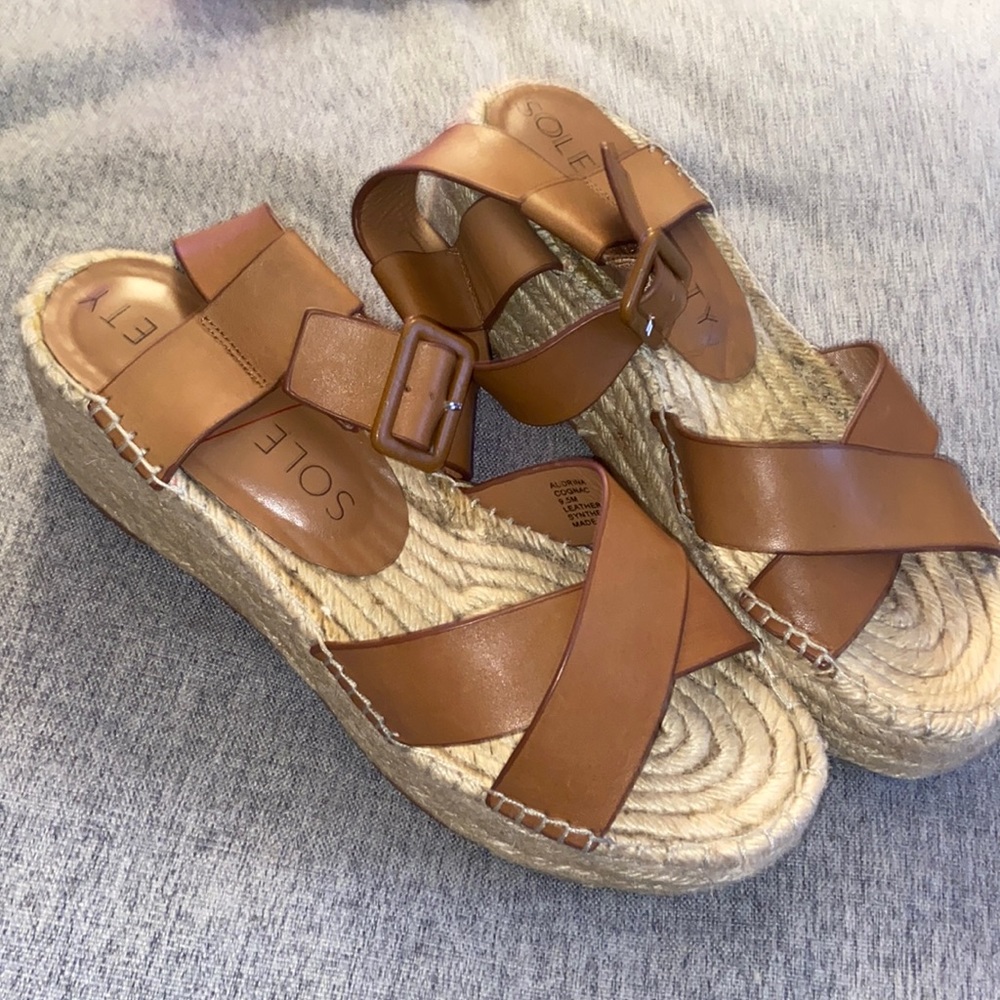 Sole society platform sandals